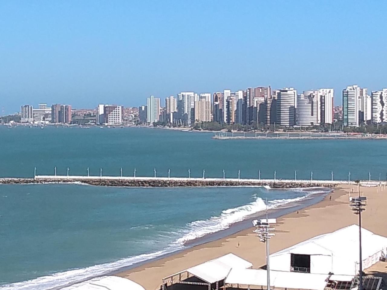 Atlântico ocean vista mar Apartamento Fortaleza  Exterior foto